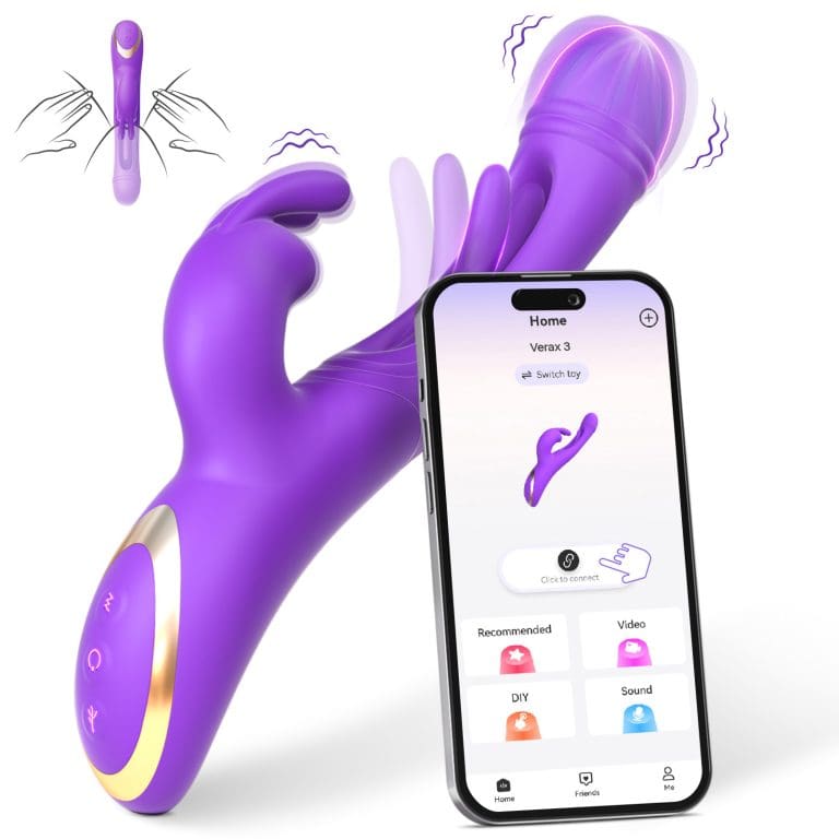Vibrator for women to suck G-spot and lick automatically retractable masturbator