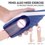 Male Sex Toys Hands Free Male Masturbator with Suction Cup - Image 5